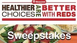 Healthier Choices Are Better With Reds Sweepstakes