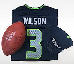 Vizio Russell Wilson Autographed Gear Sweepstakes