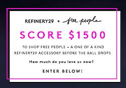 Refinery29 Free People Sweepstakes
