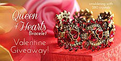 Sweet Romance Queen Of Hearts Valentine Bracelet Giveaway