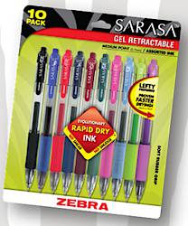 Zebra Pen Sarasa Sweepstakes