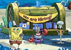 SpongeBob You’re Hired Instant Win Game & Sweepstakes