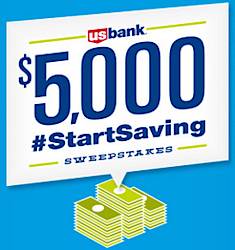 U.S. Bank #StartSaving Giveaway