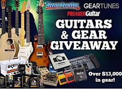 Premier Guitar Sweetwater's Guitar And Gear Giveaway