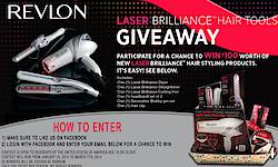 Revlon Laser Brilliance Hair Tools Giveaway Sweepstakes