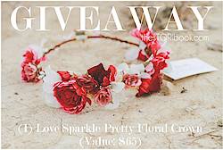 The STORIbook: Love Sparkle Pretty Floral Headpiece Giveaway