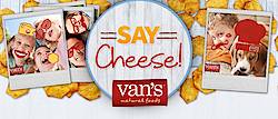 Van's Natural Foods Say Cheese! Giveaway