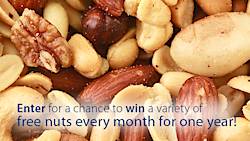 Fisher Nuts Go Nuts For A Year! Sweepstakes