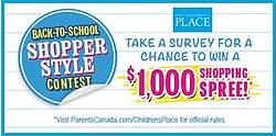 Parents Canada Back to School Shopper Style Contest