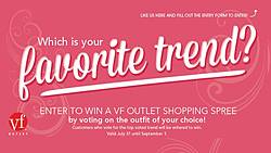 VF Outlet Junior Trends Sweepstakes