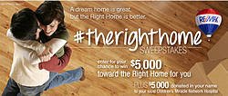 HGTV #Therighthome Sweepstakes