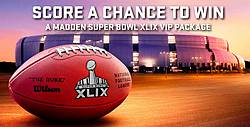 Gillette Madden Super Bowl XLIX VIP Package Sweepstakes