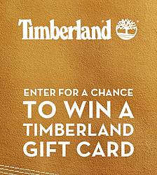 Journeys Timberland Gift Card Sweepstakes