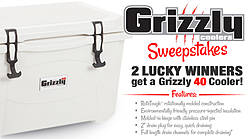 Grizzly Coolers Sweepstakes