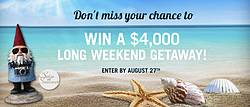 Travelocity Canada Seize the Summer Sweepstakes