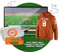 Reese's Gameday Playbook Instant Win Game