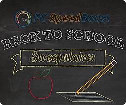 PC SpeedBoost Back To School Sweepstakes