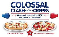 IHOP Colossal Clash of the Crepes Instagram Contest