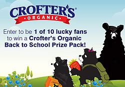 Crofter's Organic Back to School Giveaway