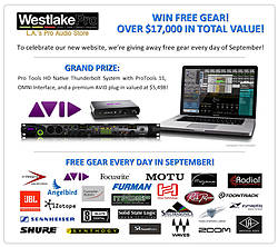 Westlake Pro September Gear Giveaway