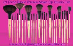 Finding Sanity in Our Crazy Life: Younique 3D Fiber Lashes and Ellore Femme Brush Set Giveaway