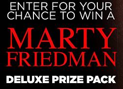Sixx Sense Rock at Best Buy Marty Friedman Prize Pack Sweepstakes
