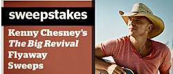 CMT Kenny Chesney The Big Revival Flyaway Sweepstakes