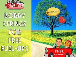 Car Clinic Bobby Springs for Free Fuel-Ups Sweepstakes