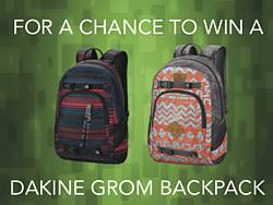 Namify Dakine Grom Backpack Giveaway