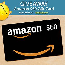 HaleGrafx $50 Amazon Gift Card Giveaway