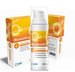 Maxasorb Vitamin D3 Cream Giveaway