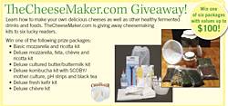 Mother Earth News Cheesemaker Giveaway