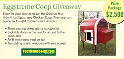 Mother Earth News Eggstreme Coop Giveaway