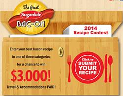 Sugardale Foods Great BAC-ON! Recipe Contest