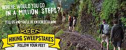 Keen Million Steps Official Sweepstakes