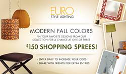 Euro Style Lighting Modern Fall Color 2014 Sweepstakes