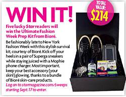 Star Magazine Win The Ultimate Fashion Week Prep Kit From Bioré Sweepstakes
