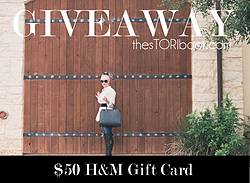 The sTORIbook: $50 H&M Gift Card Giveaway