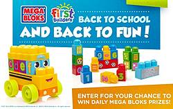 Mega Bloks First Builders Learning Toys Sweepstakes