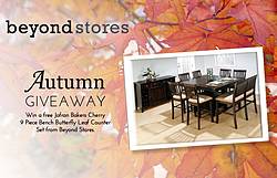 Beyond Stores Dining Room Autumn Giveaway