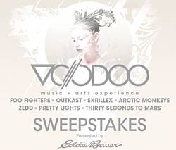 Rolling Stone Magazine Voodoo Music and Arts Experience Sweepstakes