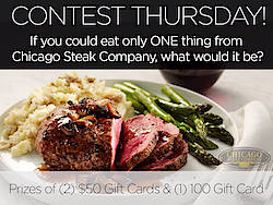 Chicago Steak Company Thursday Contest