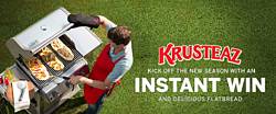 Krusteaz Flatbread Instant Win Game Sweepstakes