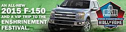 Ford Built Ford Tough Pro Football Hall of Fame Sweepstakes
