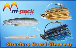 Wired2Fish M Pack Lures Structure Guard Giveaway