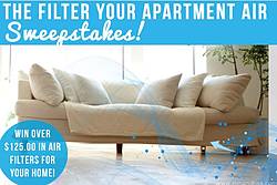 Ron and Lisa: Filter Your Apartment Air Sweepstakes