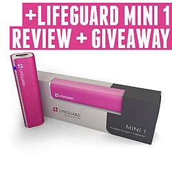 Natalie Made It: +LIFEGUARD MIMI 1 Portable Charger Giveaway