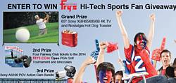 Fry's Electronics Hi-Tech Sports Fan Giveaway