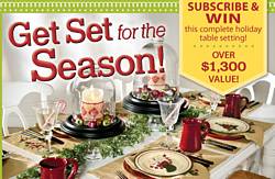 Country Sampler Magazine Get Set for the Season! Giveaway