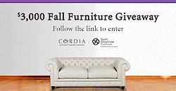 Cordia Fall Furniture Giveaway
